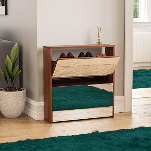 Vida Designs Schubladenboxen, Span Holz und MDF, Walnuss, Standard von Vida Designs