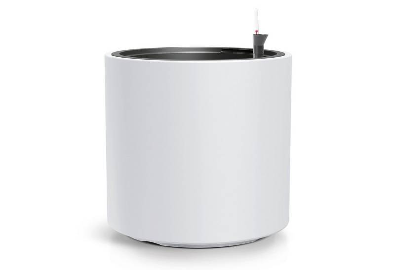 VidaAtHome.de Blumentopf Pflanzgefäß BATOS ø 47er mit Bewässerungseinsatz, Pflanztopf mit Bewässerungseinsatz, aus Kunststoff, modernes Design von VidaAtHome.de