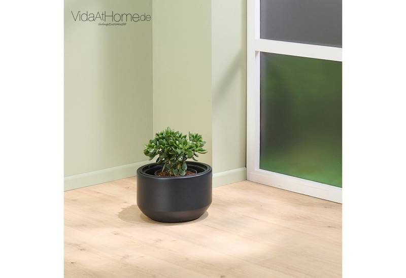 VidaAtHome.de Blumentopf Pflanzgefäß CLEA ø 30er, Pflanztopf mit Pflanzeinsatz in modernem Design von VidaAtHome.de