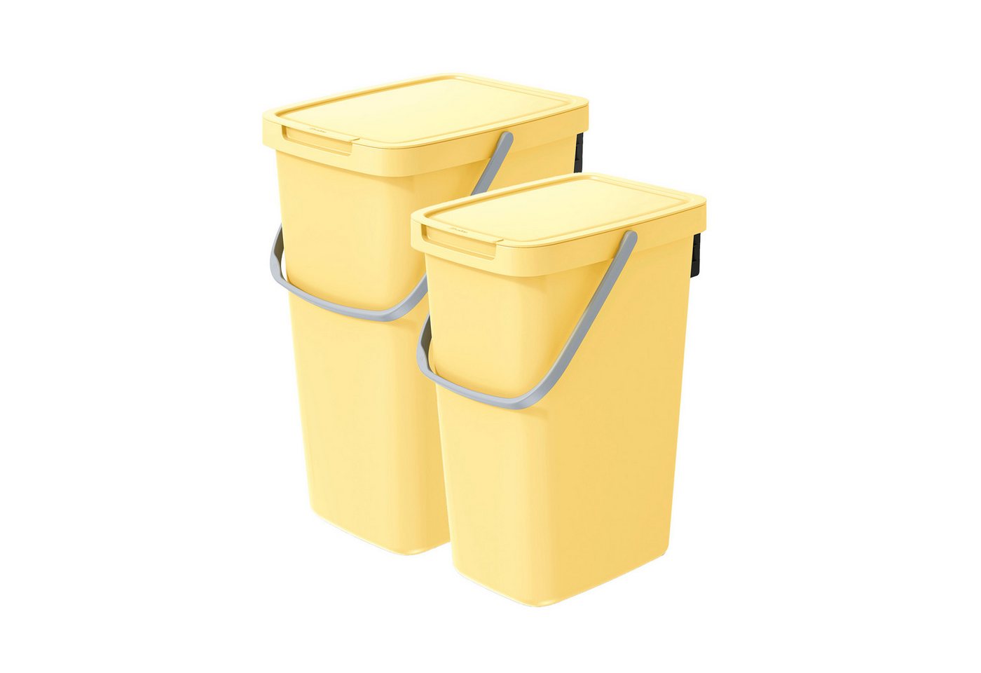 VidaAtHome.de Mülleimer Q-SYSTEMA Abfalleimer-Set 12 Liter + 20 Liter VidaAtHome.de Mülleimer Q-SYSTEMA Abfalleimer-Set 12 Liter + 20 Liter von VidaAtHome.de