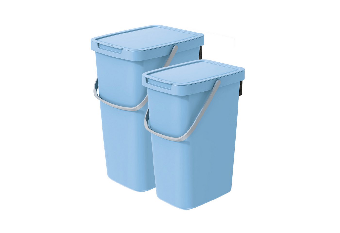VidaAtHome.de Mülleimer Q-SYSTEMA Abfalleimer-Set 12 Liter + 20 Liter VidaAtHome.de Mülleimer Q-SYSTEMA Abfalleimer-Set 12 Liter + 20 Liter von VidaAtHome.de