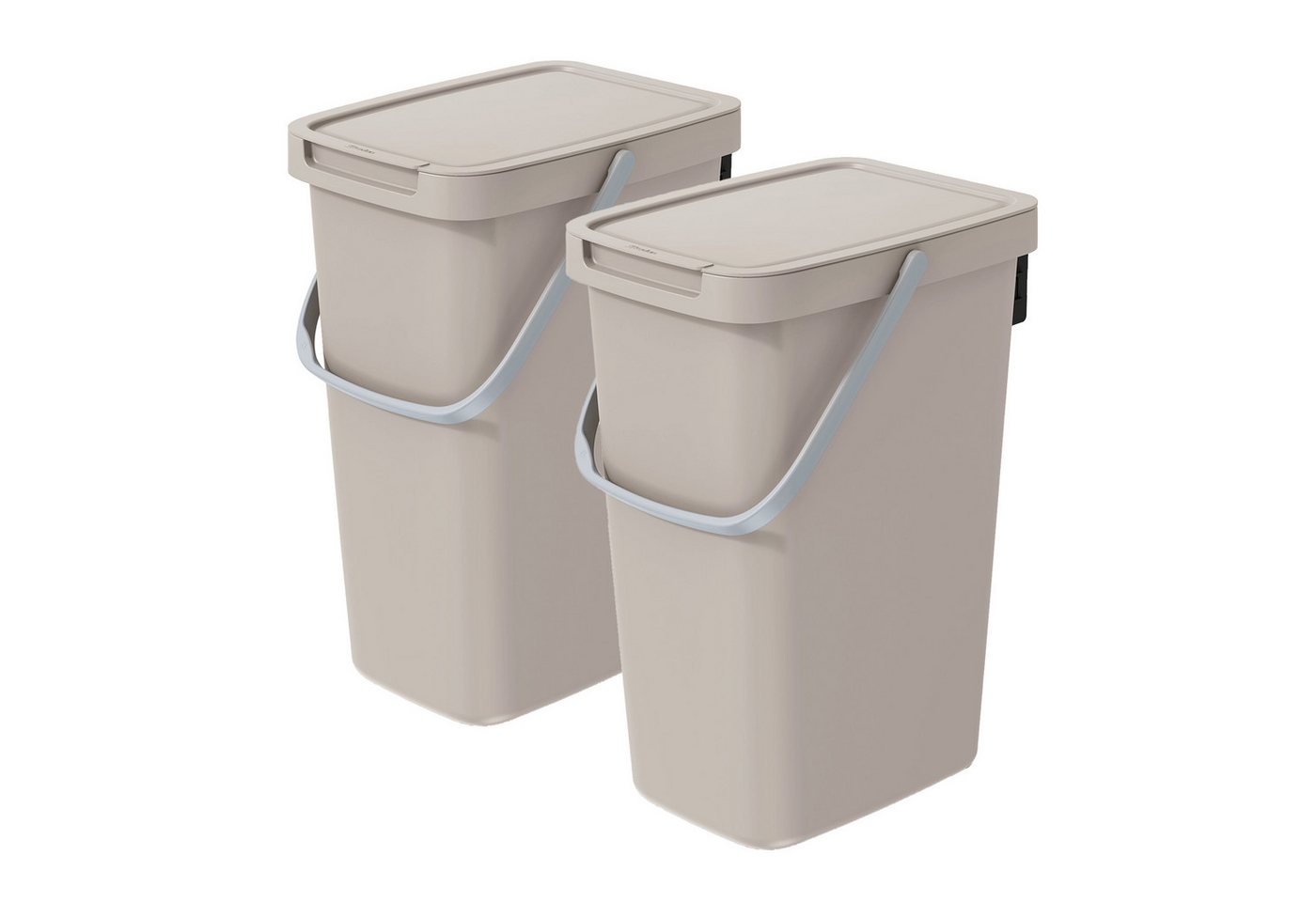 VidaAtHome.de Mülleimer Q-SYSTEMA Abfalleimer-Set 2 x 12 Liter VidaAtHome.de Mülleimer Q-SYSTEMA Abfalleimer-Set 2 x 12 Liter von VidaAtHome.de