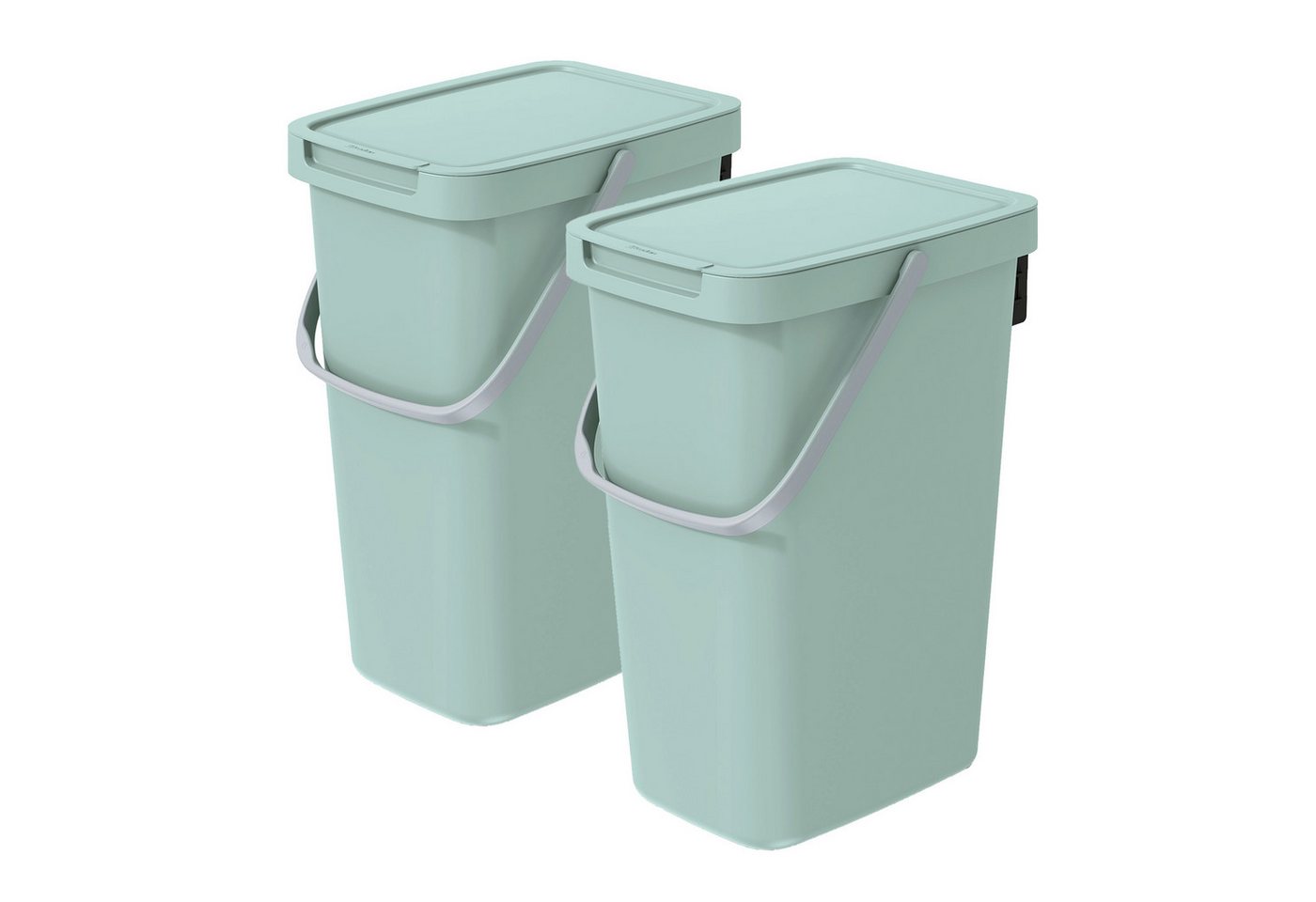 VidaAtHome.de Mülleimer Q-SYSTEMA Abfalleimer-Set 2 x 12 Liter VidaAtHome.de Mülleimer Q-SYSTEMA Abfalleimer-Set 2 x 12 Liter von VidaAtHome.de