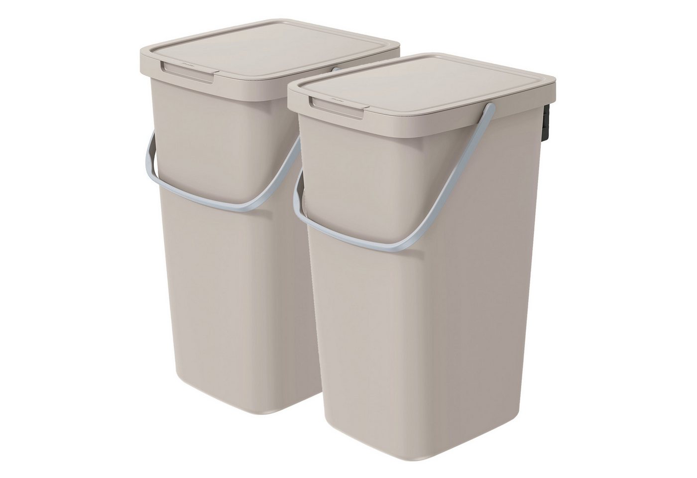 VidaAtHome.de Mülleimer Q-SYSTEMA Abfalleimer-Set 2 x 25 Liter VidaAtHome.de Mülleimer Q-SYSTEMA Abfalleimer-Set 2 x 25 Liter von VidaAtHome.de