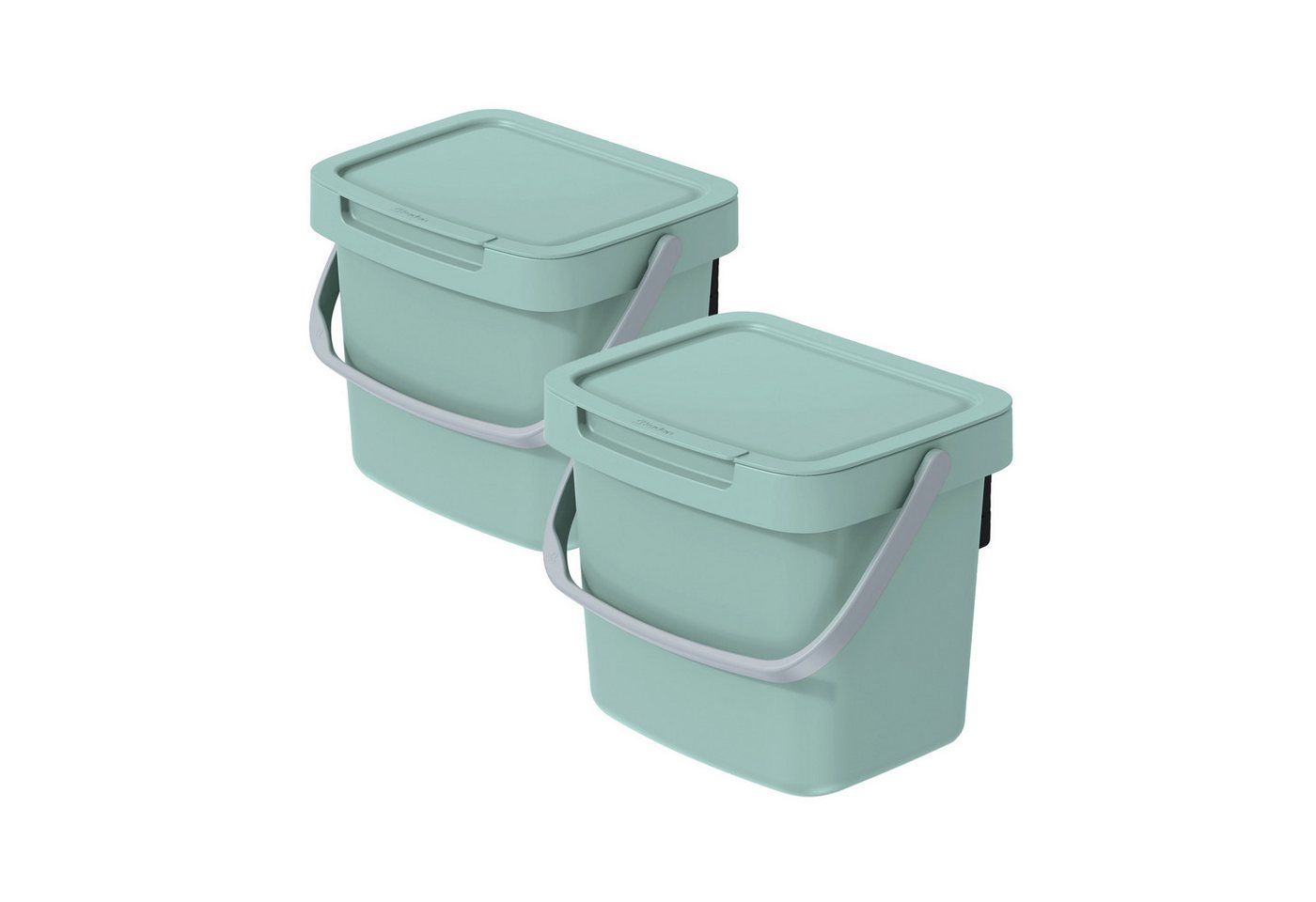 VidaAtHome.de Mülleimer Q-SYSTEMA Abfalleimer-Set 2 x 3 Liter VidaAtHome.de Mülleimer Q-SYSTEMA Abfalleimer-Set 2 x 3 Liter von VidaAtHome.de