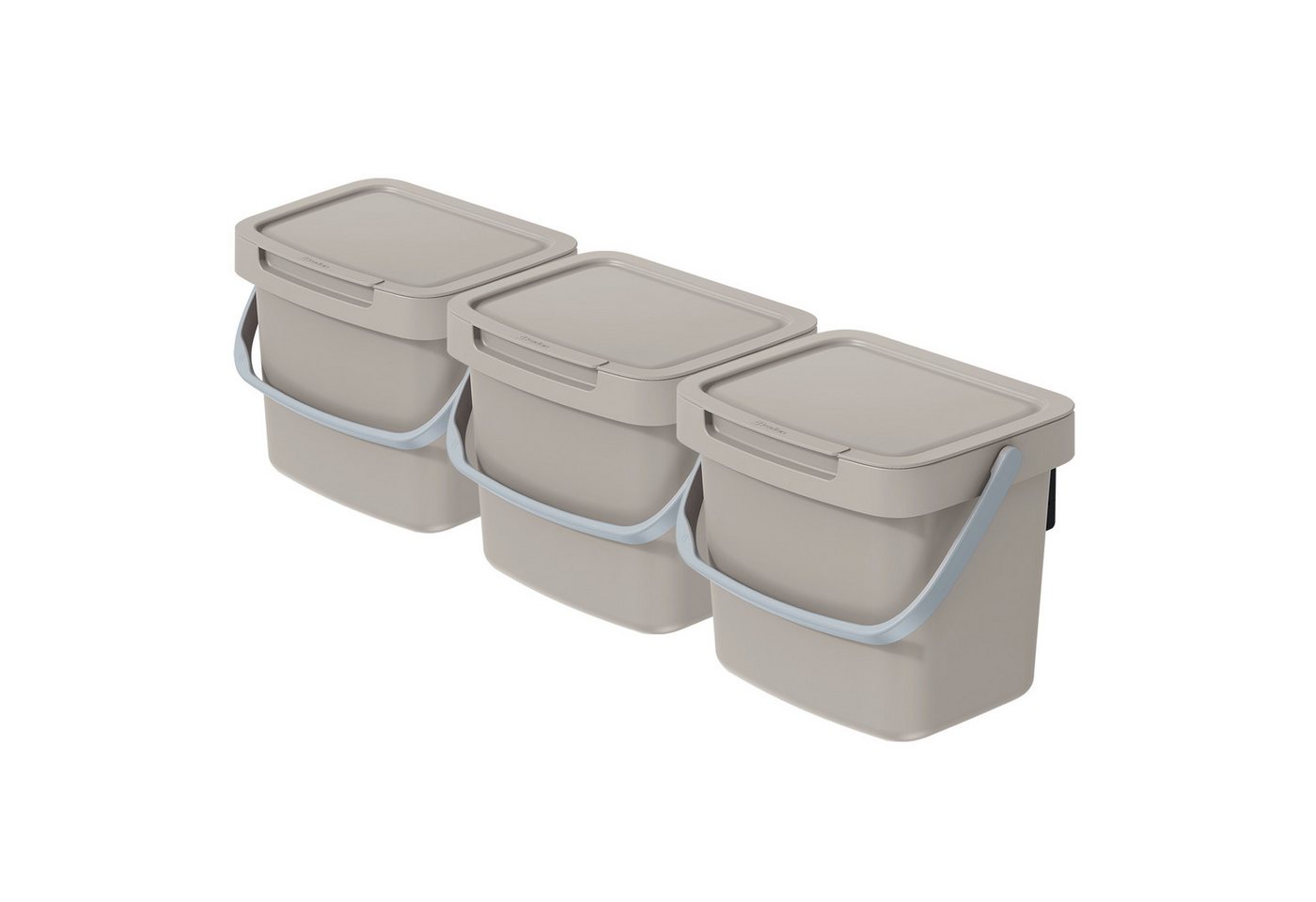 VidaAtHome.de Mülleimer Q-SYSTEMA Abfalleimer-Set 3 x 3 Liter VidaAtHome.de Mülleimer Q-SYSTEMA Abfalleimer-Set 3 x 3 Liter von VidaAtHome.de