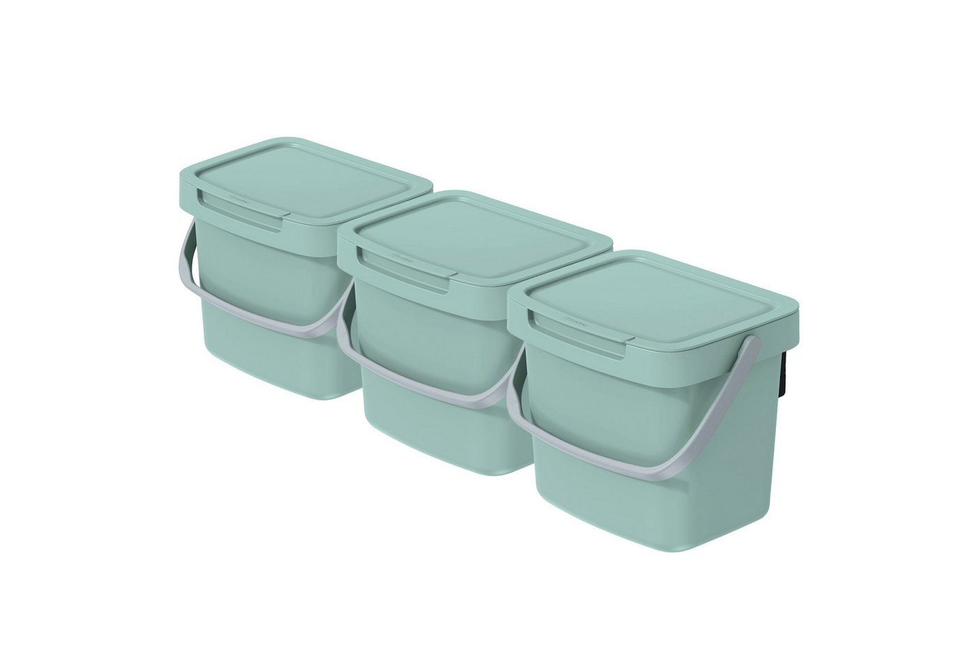 VidaAtHome.de Mülleimer Q-SYSTEMA Abfalleimer-Set 3 x 3 Liter VidaAtHome.de Mülleimer Q-SYSTEMA Abfalleimer-Set 3 x 3 Liter von VidaAtHome.de