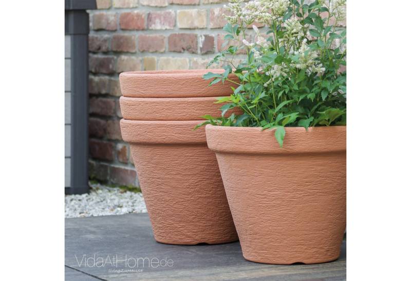 VidaAtHome.de Pflanzkübel Pflanzgefäß KLASSIK ø 40er - 4er Set (Spar-Set, 4x Pflanzgefäß KLASSIK ø 40) von VidaAtHome.de