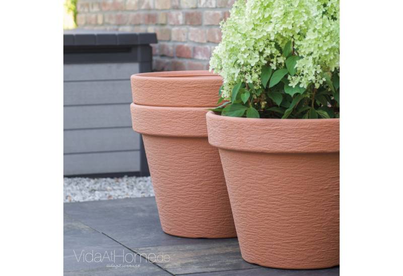 VidaAtHome.de Pflanzkübel Pflanzgefäß KLASSIK ø 60er - 3er Set (Spar-Set, 3x Pflanzgefäß KLASSIK ø 60) von VidaAtHome.de