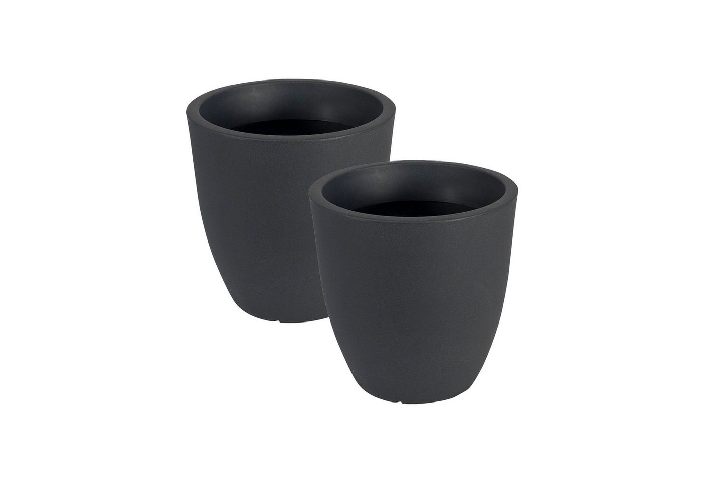 VidaAtHome.de Pflanzkübel Pflanzkübel VERONA ø 40er - 2er Set (Spar-Set, 2x Pflanzkübel VERONA ø 40er) von VidaAtHome.de
