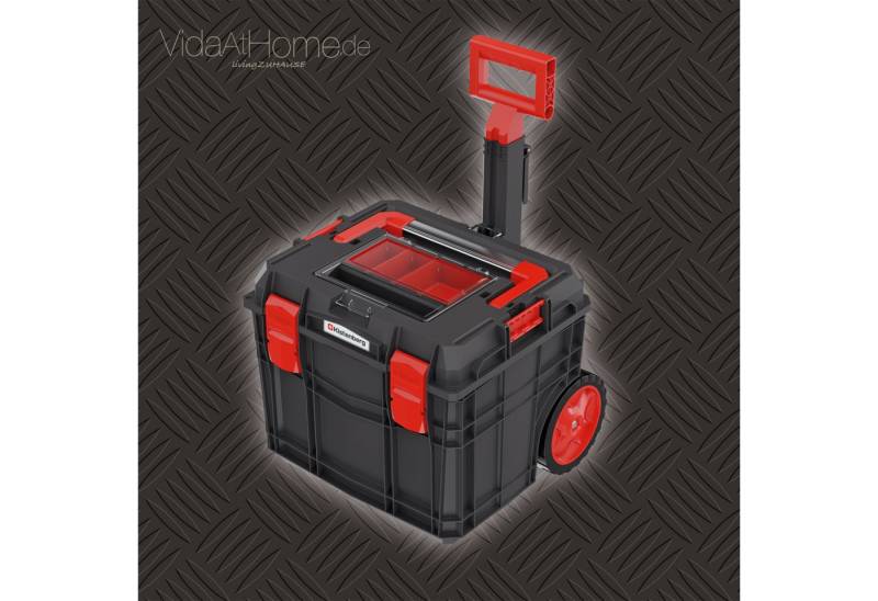 VidaAtHome.de Werkzeugkoffer original KISTENBERG® Profi Werkzeug-Trolley C Block Alu Log L von VidaAtHome.de