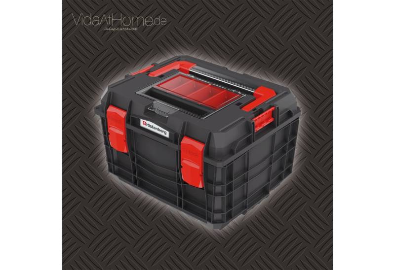 VidaAtHome.de Werkzeugkoffer original KISTENBERG® Profi-Werkzeugkiste C Block Alu Log M von VidaAtHome.de
