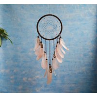 Rosa Feder Traumfänger Handgemachte Kinderzimmer Wandbehang Rosa Feder Traumfänger Handgemachte Kinderzimmer Wandbehang von VidaHandmadeUA