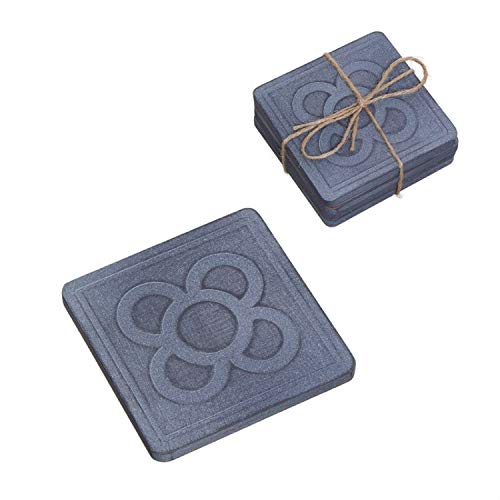 Panot Barcelona Untersetzer, 4 Stück, 10 cm von Vidal Regalos