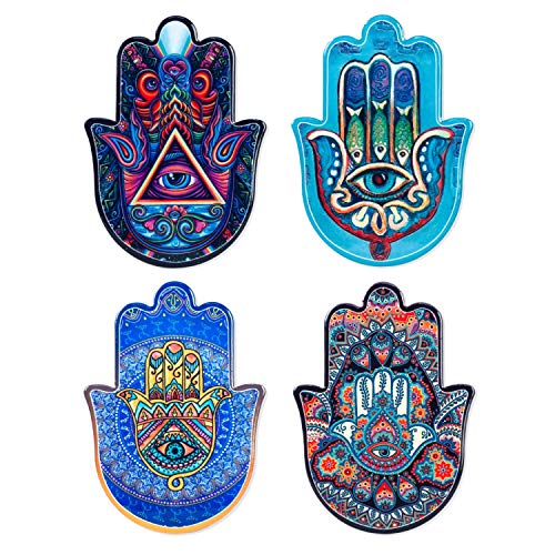 Vidal Regalos Untersetzer Ceramica x4 Fatima Hand 15 cm von Vidal Regalos