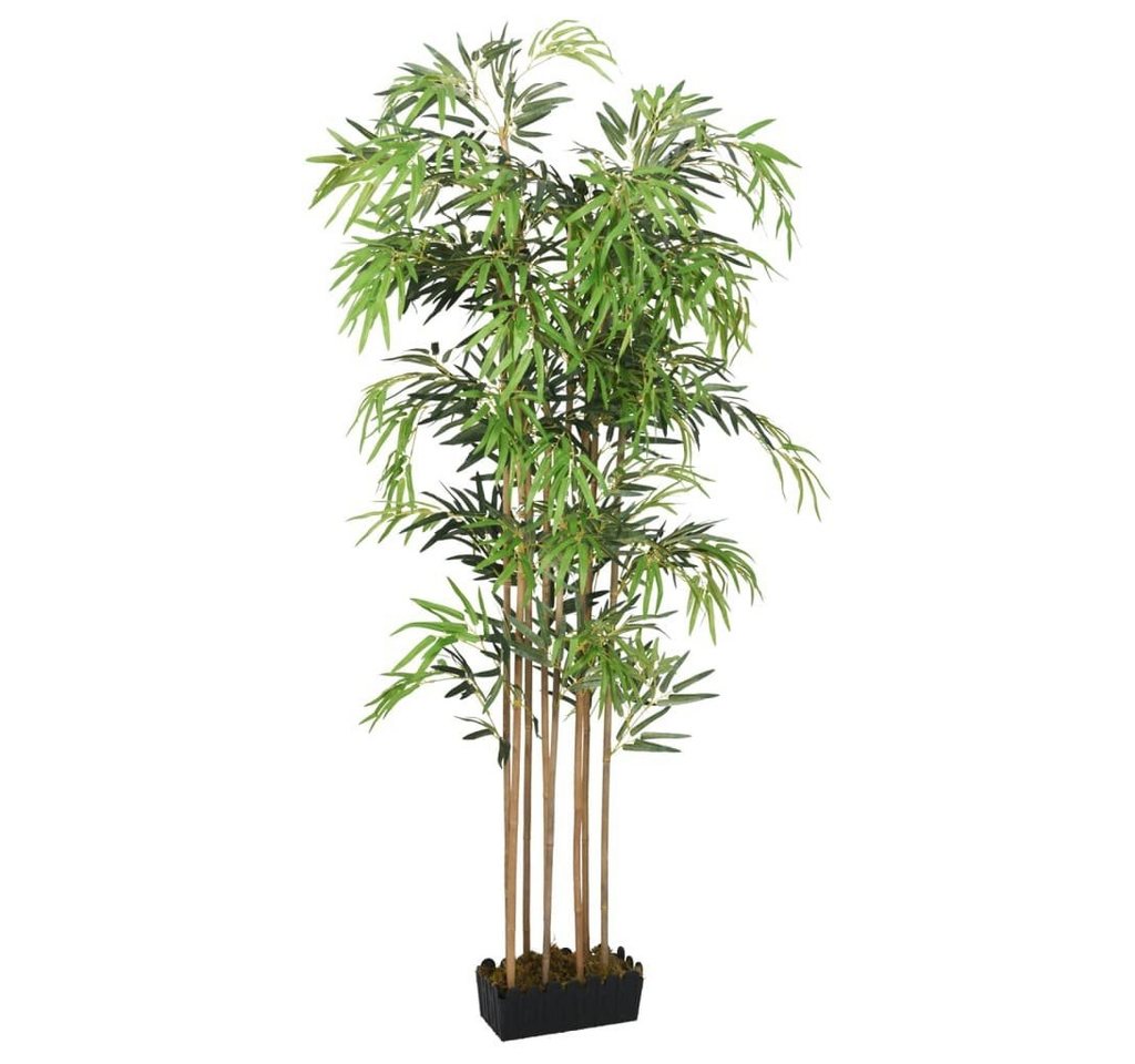 Kunstrasen Bambusbaum Künstlich 1095 Blätter 150 cm Grün, vidaXL, Höhe: 150 mm von Vidaxl