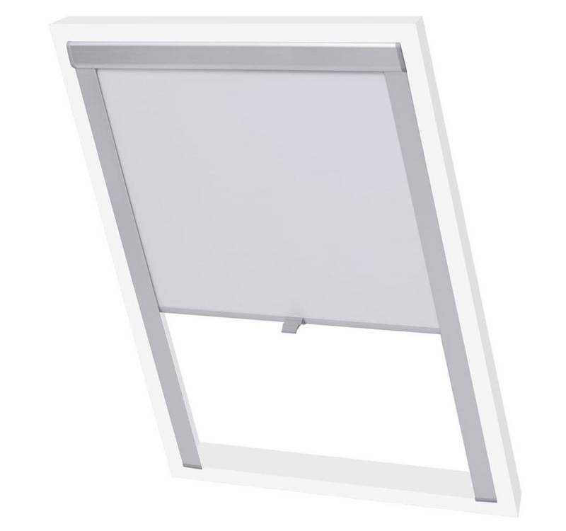 Rollo Verdunkelungsrollo Weiß CK04, vidaXL von vidaXL