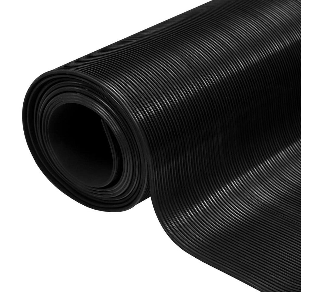 vidaXL Teppichboden Bodenmatte Rutschfest Gummi 1,5 x 2 m 3 mm Feine Rippen vidaXL Teppichboden Bodenmatte Rutschfest Gummi 1,5 x 2 m 3 mm Feine Rippen von Vidaxl