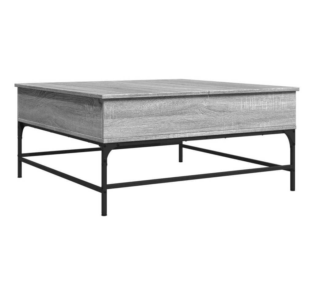 vidaXL Couchtisch Couchtisch Grau Sonoma 95x95x45 cm Holzwerkstoff und Metall (1-St) von Vidaxl