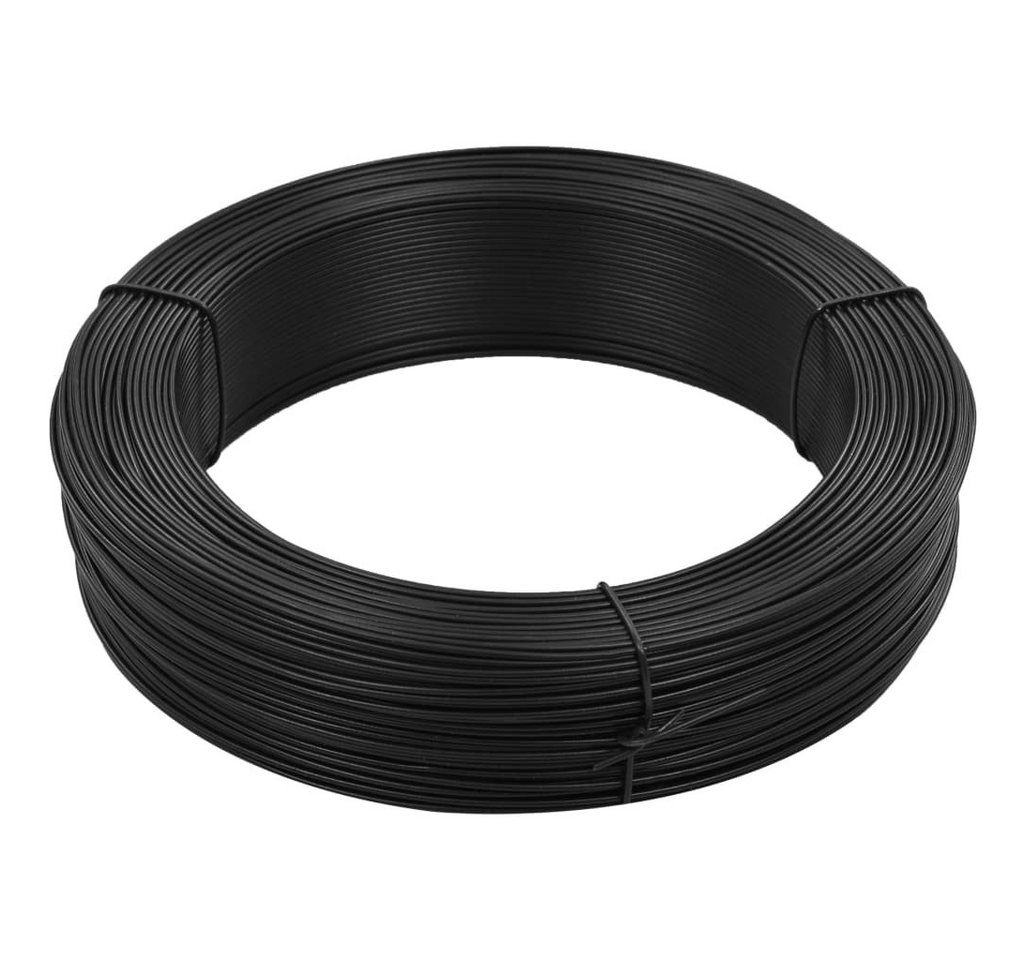 vidaXL Draht Zaun-Bindedraht 250 m 2,3/3,8 mm Stahl Anthrazit, (1St) von Vidaxl