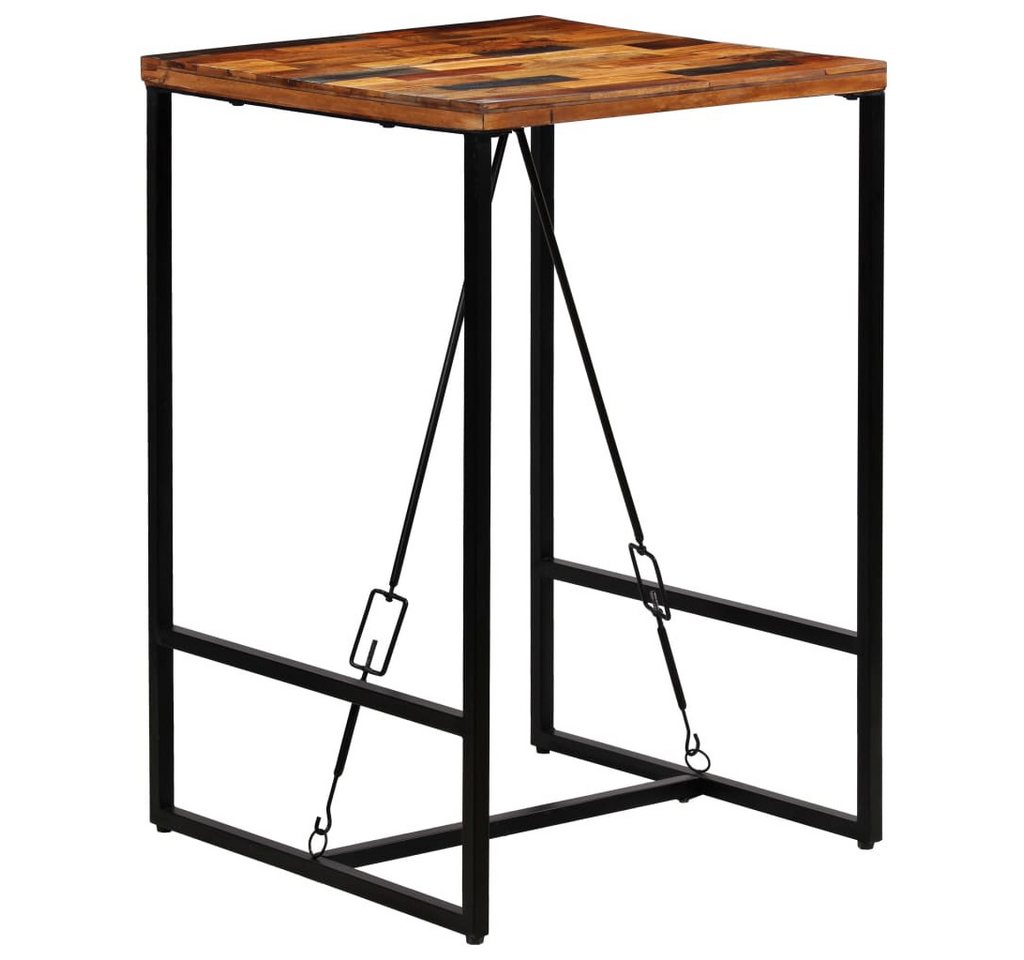 vidaXL Esstisch Bartisch Altholz Massiv 70x70x106 cm (1-St) von vidaXL