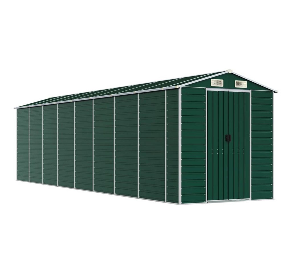 vidaXL Gartenhaus Gerätehaus Grün 191x725x198 cm Verzinkter Stahl vidaXL Gartenhaus Gerätehaus Grün 191x725x198 cm Verzinkter Stahl von Vidaxl