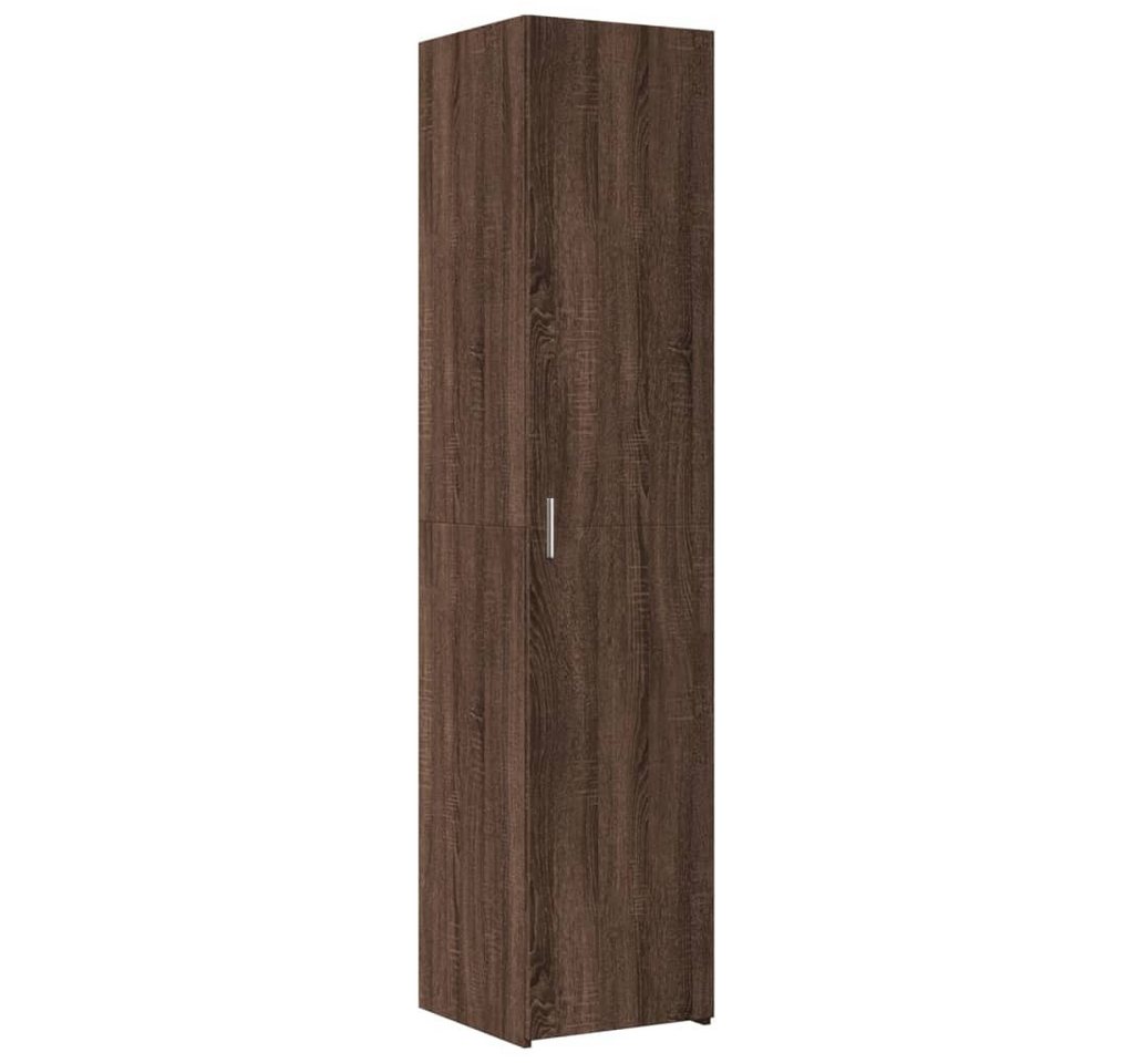 vidaXL Highboard Highboard Braun Eichen-Optik 40x42,5x185 cm Holzwerkstoff (1 St) von Vidaxl