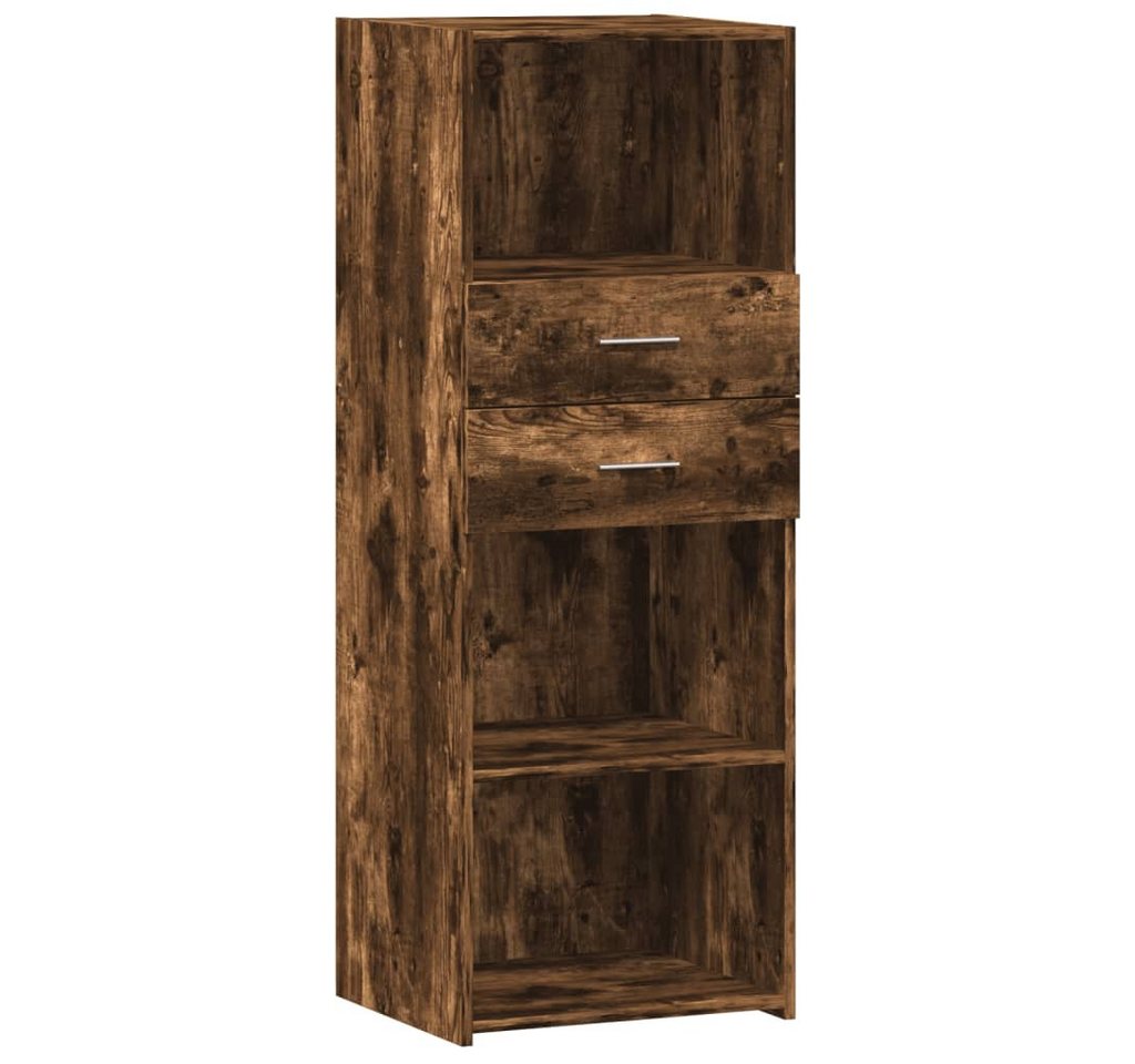 vidaXL Highboard Highboard Räuchereiche 45x42,5x124 cm Holzwerkstoff (1 St) von Vidaxl