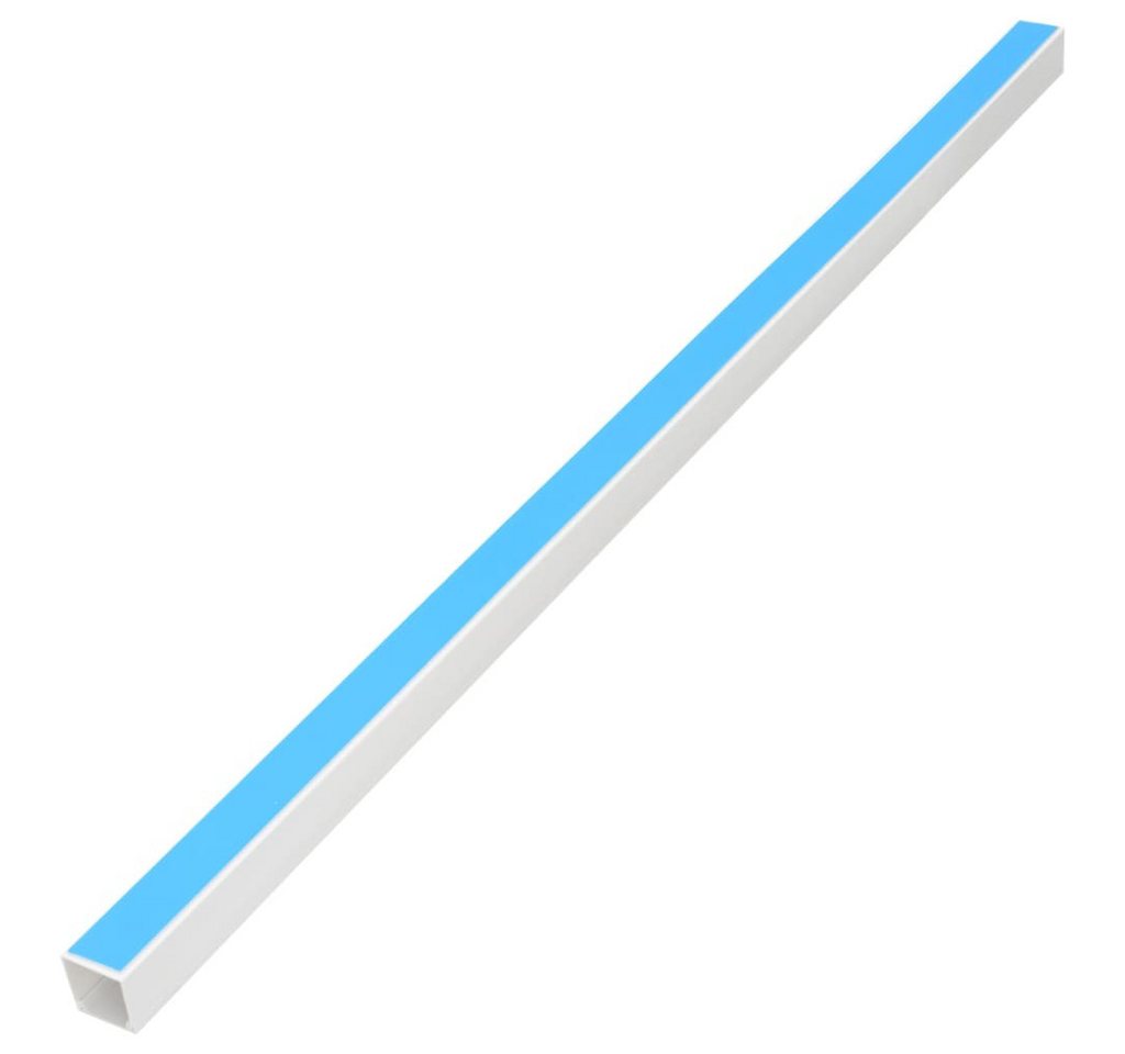 vidaXL Installationsrohre Selbstklebend 10x10 mm 10 m PVC Kabeltrommel von Vidaxl