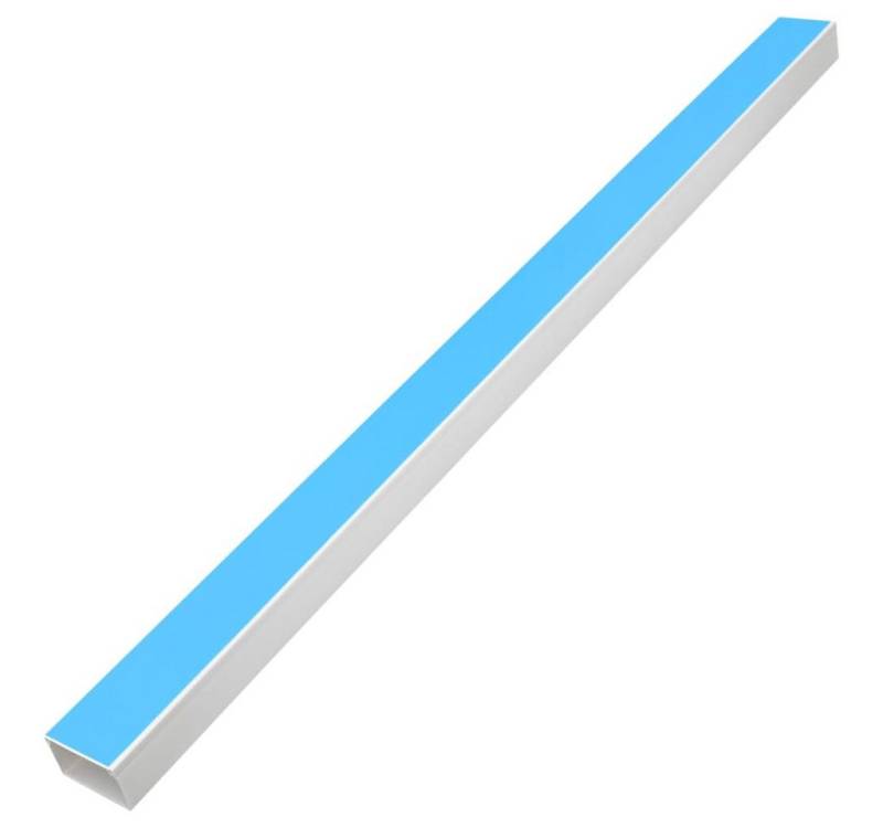 vidaXL Installationsrohre Selbstklebend 60x60 mm 10 m PVC Kabeltrommel von Vidaxl