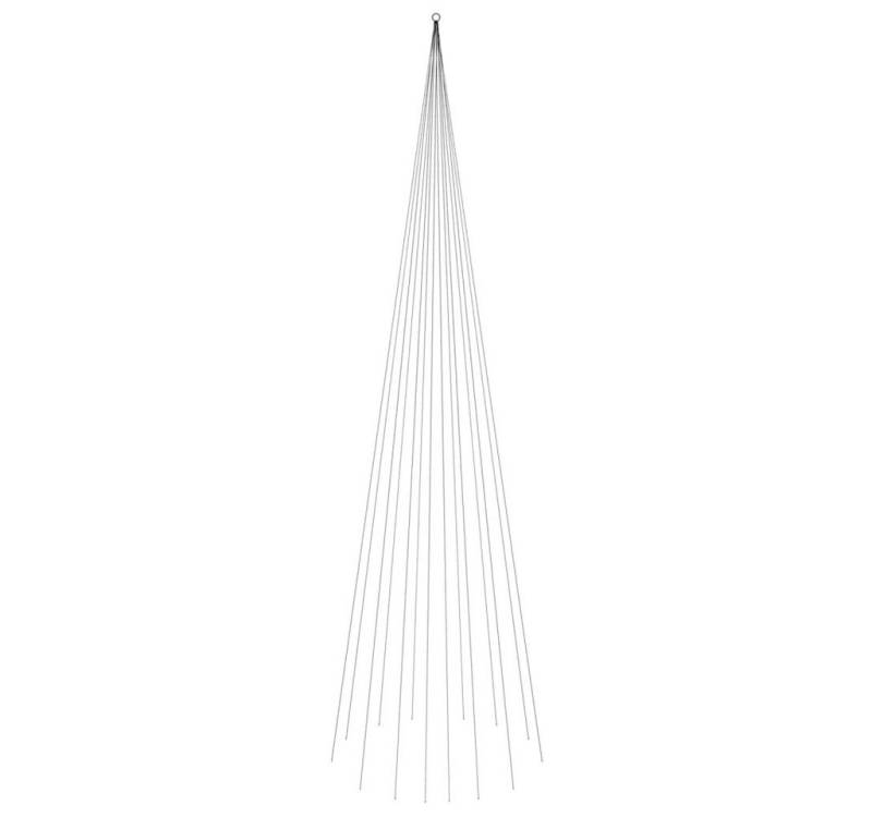 vidaXL Lichterkette LED-Weihnachtsbaum für Fahnenmast Kaltweiß 1134 LEDs 800 cm von Vidaxl
