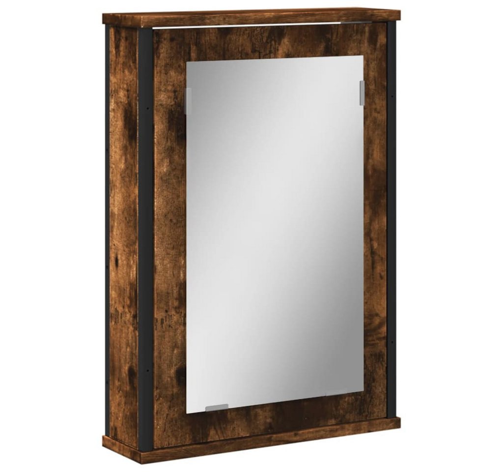 vidaXL Schminktisch Bad-Spiegelschrank Räuchereiche 42x12x60 cm Holzwerkstoff (1-St) von Vidaxl