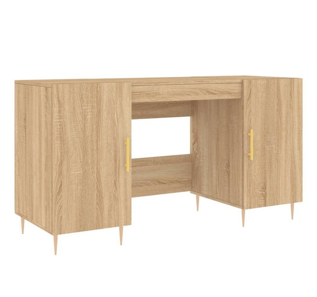 vidaXL Schreibtisch Schreibtisch Sonoma-Eiche 140x50x75 cm Holzwerkstoff von Vidaxl
