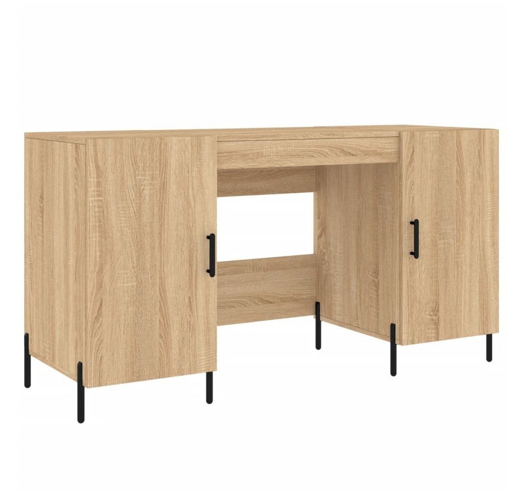vidaXL Schreibtisch Schreibtisch Sonoma-Eiche 140x50x75 cm Holzwerkstoff von Vidaxl