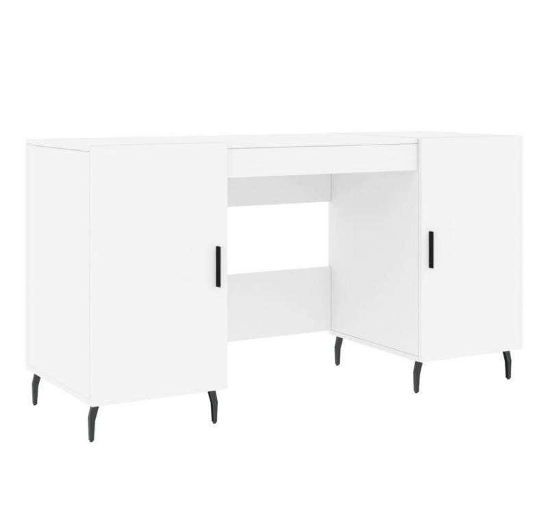 vidaXL Schreibtisch Schreibtisch Weiß 140x50x75 cm Holzwerkstoff von Vidaxl