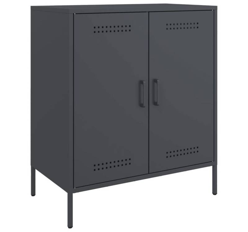 vidaXL Sideboard Sideboard Anthrazit 68x39x79 cm Stahl (1 St) von Vidaxl