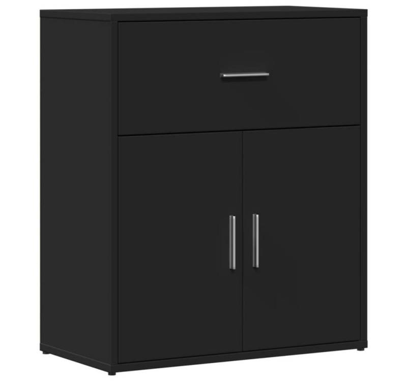 vidaXL Sideboard Sideboard Schwarz 60x31x70 cm Holzwerkstoff (1 St) von Vidaxl