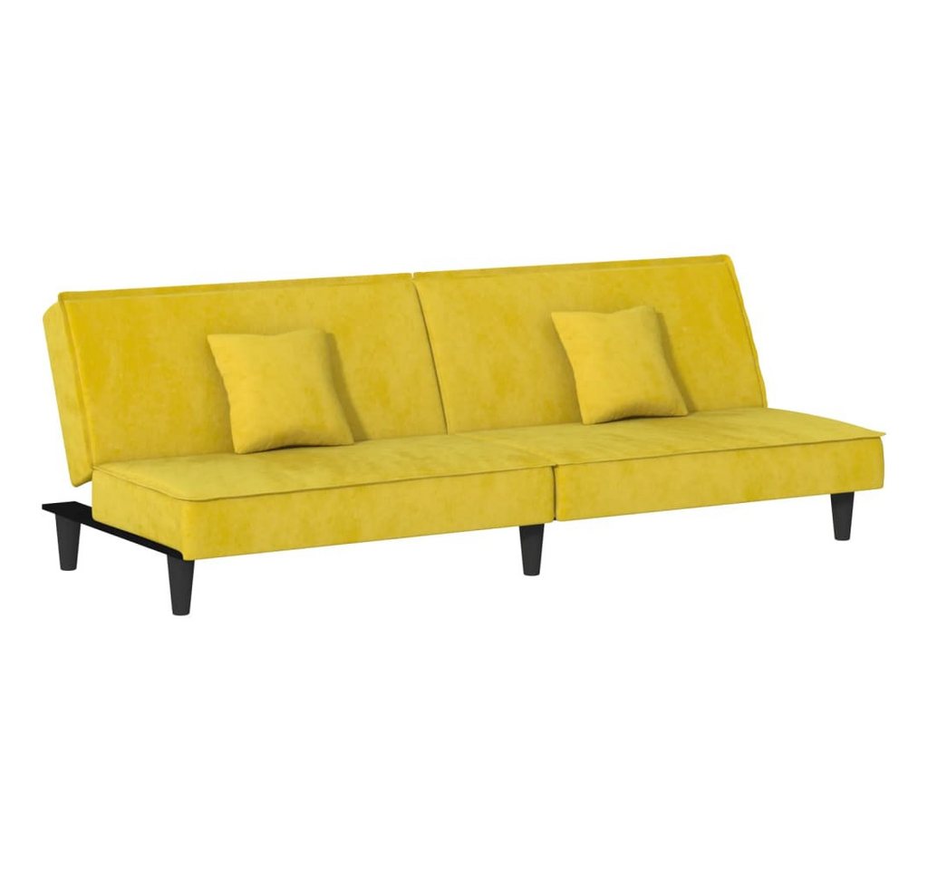 vidaXL Sofa Schlafsofa Gelb Samt vidaXL Sofa Schlafsofa Gelb Samt von Vidaxl