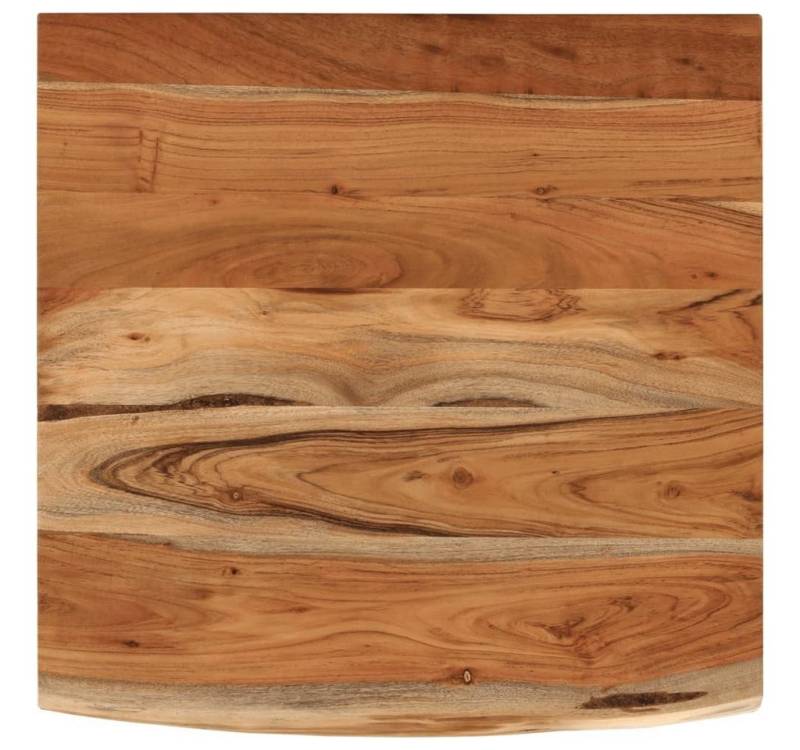 vidaXL Tischplatte Wandregal 40x40x3,8 cm Quadratisch Massivholz Baumkante (1 St) von Vidaxl