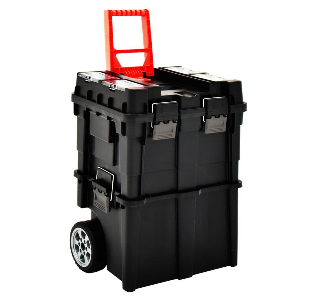 vidaXL Werkzeugbox Werkzeug-Organizer Trolley mit Griff 46×36×41 cm von Vidaxl