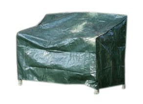 Videx-PE Gartenmöbel Schutzhülle für Gartenbank, 3-Sitzer, grün, 160 cm von Videx