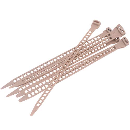 Videx-Befestigungsschlaufen Kunststoff PU für Sichtschutzmatten, PU, Teak, 25 Stück Videx-Befestigungsschlaufen Kunststoff PU für Sichtschutzmatten, PU, Teak, 25 Stück von Videx