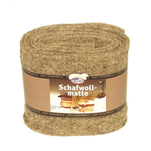 Videx GmbH & Co. KG Winterschutz Wickelband 100% Schafwolle, 12cm, grau von Videx