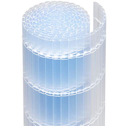 Videx-Sichtschutzmatte Rügen SUNLINE, Kunststoff transparent, 90 x 300cm von Videx
