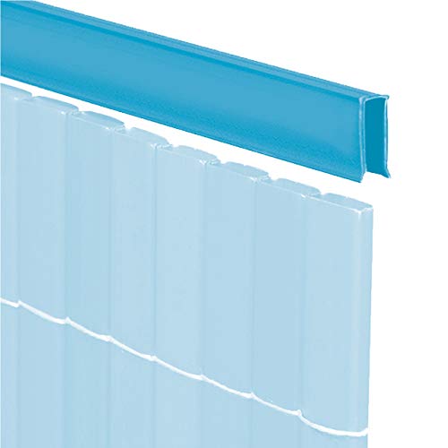 Videx-U-Profil für Sichtschutzmatte Rügen, Azur, 150 cm, Lieferung 2 x 75cm Videx-U-Profil für Sichtschutzmatte Rügen, Azur, 150 cm, Lieferung 2 x 75cm von Videx