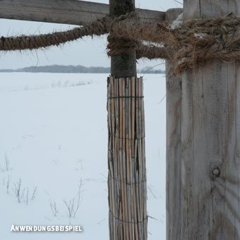 Videx-Winterschutzmatte Schilf, natürliche Schilfrohrmatte von Videx