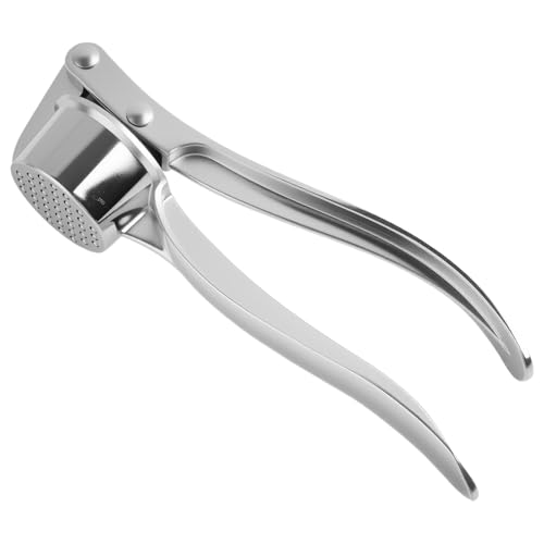 Knoblauchpresse, Küchenutensil mit ergonomischem Griff für einfache Knoblauchpaste-Gewinnung, Robuste, leicht zu reinigende Knoblauchpresse für Profis und Hobbyköche Knoblauchpresse, Küchenutensil mit ergonomischem Griff für einfache Knoblauchpaste-Gewinnung, Robuste, leicht zu reinigende Knoblauchpresse für Profis und Hobbyköche von Vidsmow