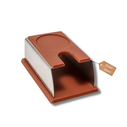 VieDéco Tamperstation 58mm 54mm 51mm Universal - Profi Tamperstation aus Edelstahl und Silikon | Tamper Station | Temper Station | Tamping Station | Andrückstation Siebträger | Barista Zubehör von VieDéco