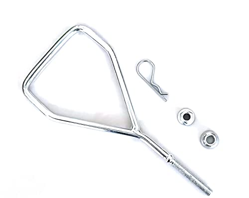 M146774 Zugbügelarm mit Hardware-Kit, passend für John Deere M146774A M125229 LT133 LT150 Rasentraktor Deck vorne von Viefow