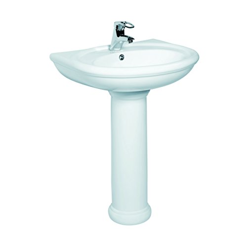 ESCHER QUADRO LAVABO AUSSEN 56X48 WEISS von Viega